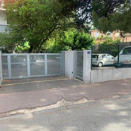 Appartement en résidence climatisé avec parking Montpellier Esterno foto