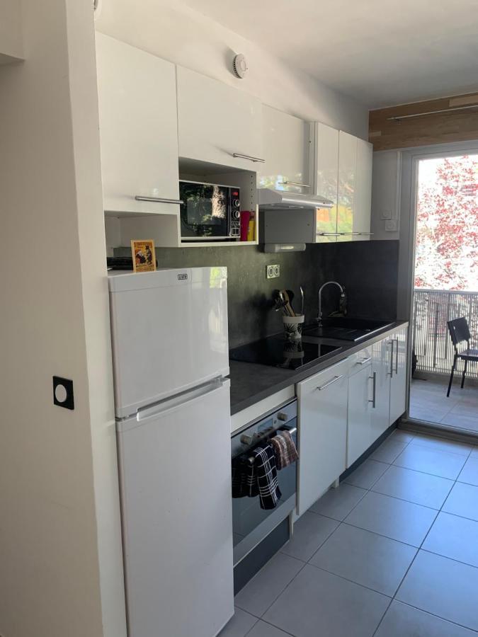 Appartement en résidence climatisé avec parking Montpellier Esterno foto